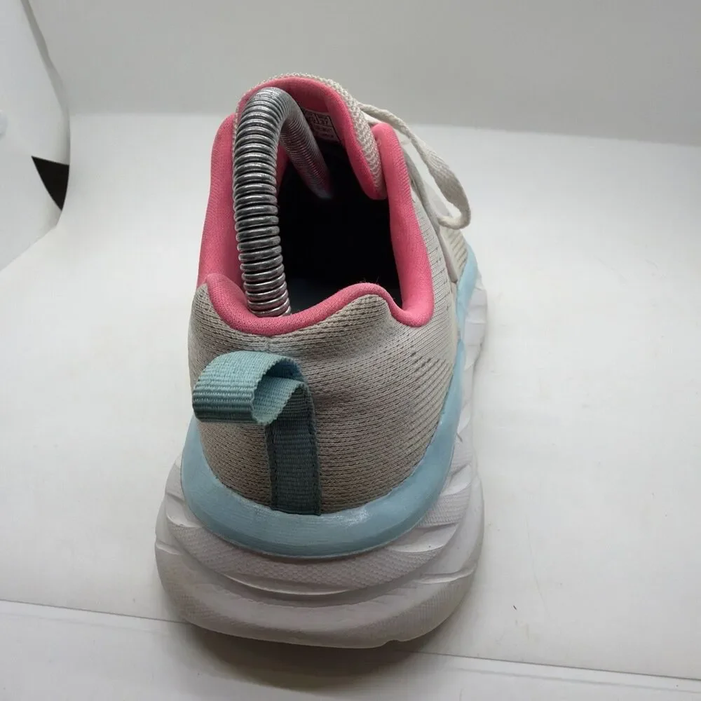 Skechers Women’s Size 8 White Pink Blue Sneakers Running Shoes SN 179044BJ